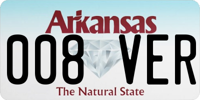 AR license plate 008VER