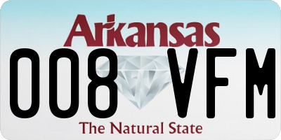 AR license plate 008VFM