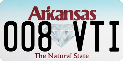 AR license plate 008VTI