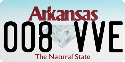 AR license plate 008VVE