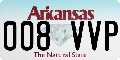 AR license plate 008VVP