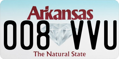 AR license plate 008VVU