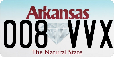 AR license plate 008VVX