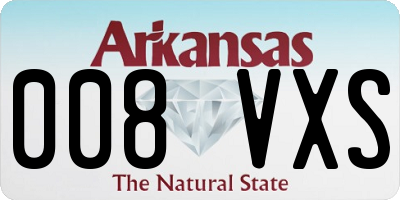 AR license plate 008VXS