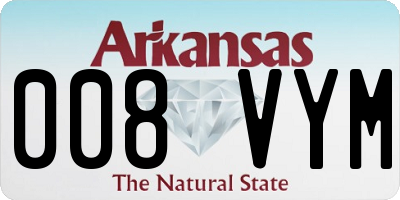 AR license plate 008VYM