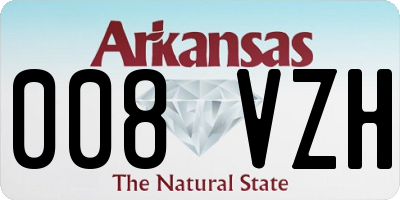 AR license plate 008VZH