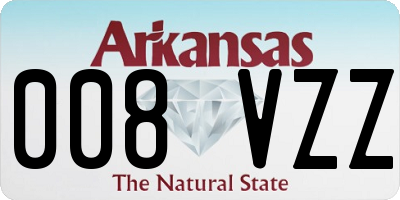 AR license plate 008VZZ