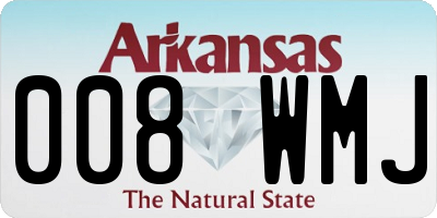 AR license plate 008WMJ