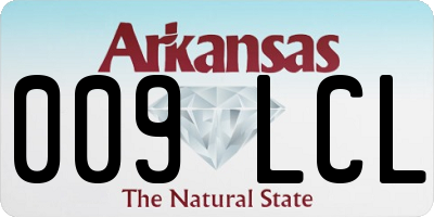 AR license plate 009LCL