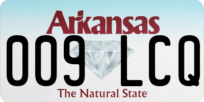 AR license plate 009LCQ