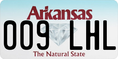 AR license plate 009LHL