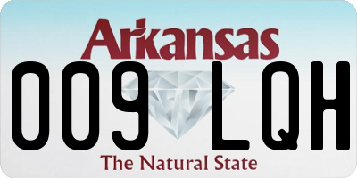 AR license plate 009LQH