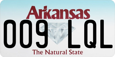 AR license plate 009LQL