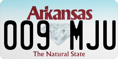 AR license plate 009MJU