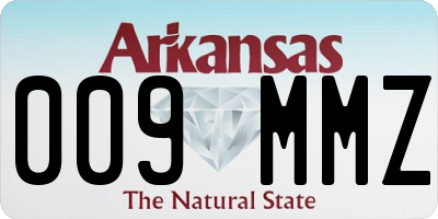 AR license plate 009MMZ