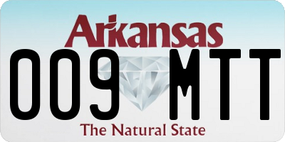 AR license plate 009MTT