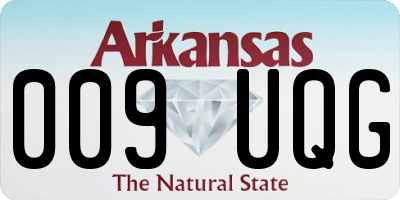 AR license plate 009UQG