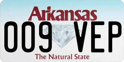 AR license plate 009VEP