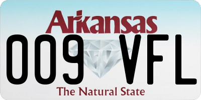 AR license plate 009VFL