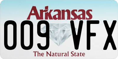 AR license plate 009VFX