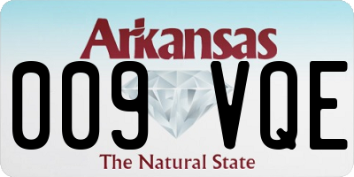 AR license plate 009VQE