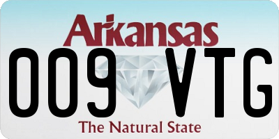 AR license plate 009VTG