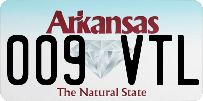 AR license plate 009VTL