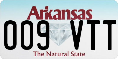 AR license plate 009VTT