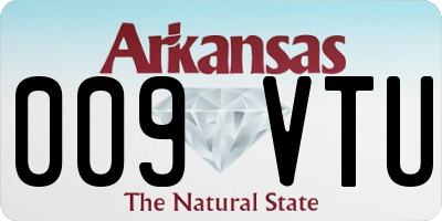 AR license plate 009VTU