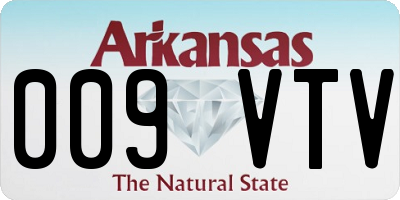 AR license plate 009VTV