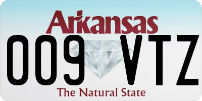 AR license plate 009VTZ