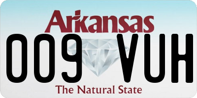 AR license plate 009VUH
