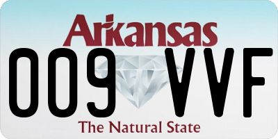 AR license plate 009VVF