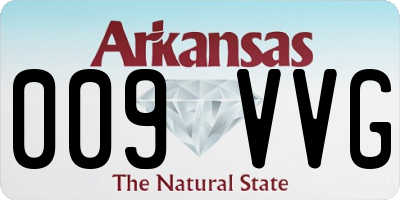 AR license plate 009VVG