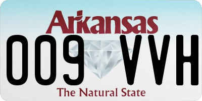 AR license plate 009VVH