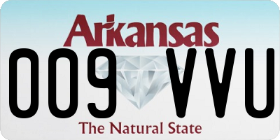 AR license plate 009VVU