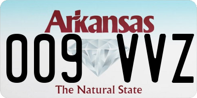 AR license plate 009VVZ
