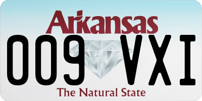 AR license plate 009VXI