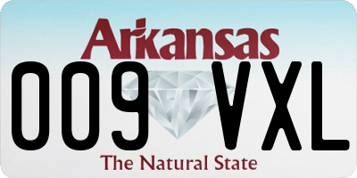 AR license plate 009VXL