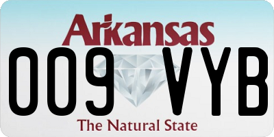 AR license plate 009VYB