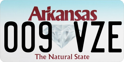 AR license plate 009VZE