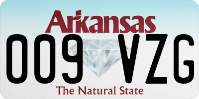 AR license plate 009VZG