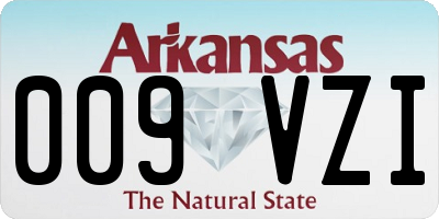 AR license plate 009VZI