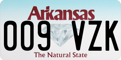 AR license plate 009VZK