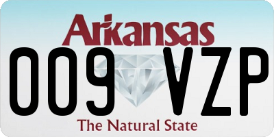 AR license plate 009VZP