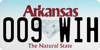 AR license plate 009WIH