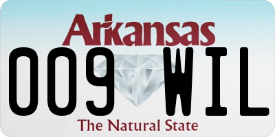 AR license plate 009WIL