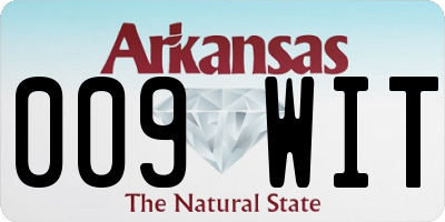 AR license plate 009WIT