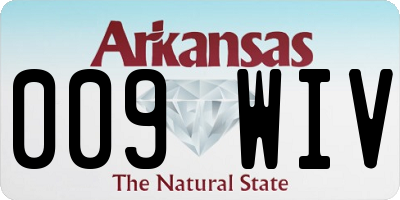 AR license plate 009WIV