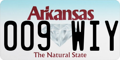AR license plate 009WIY